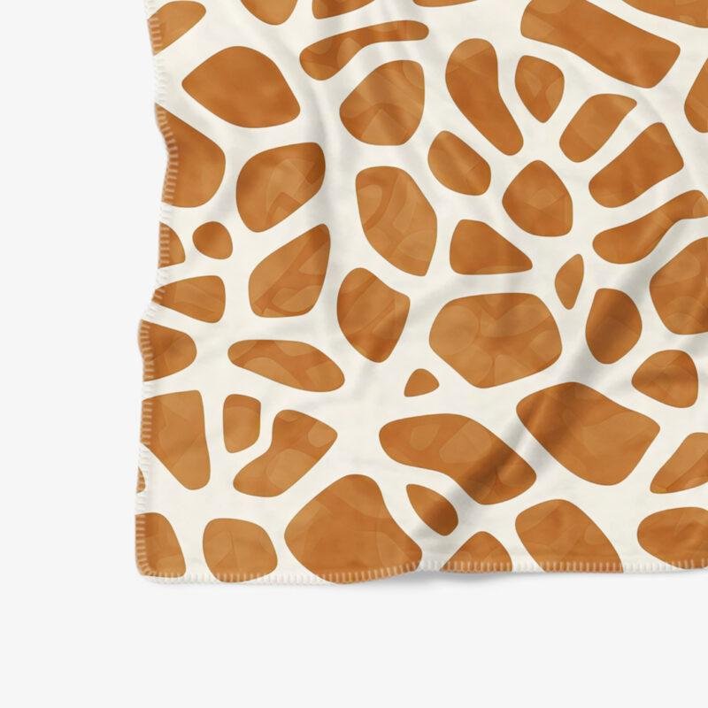 plaid girafe detail