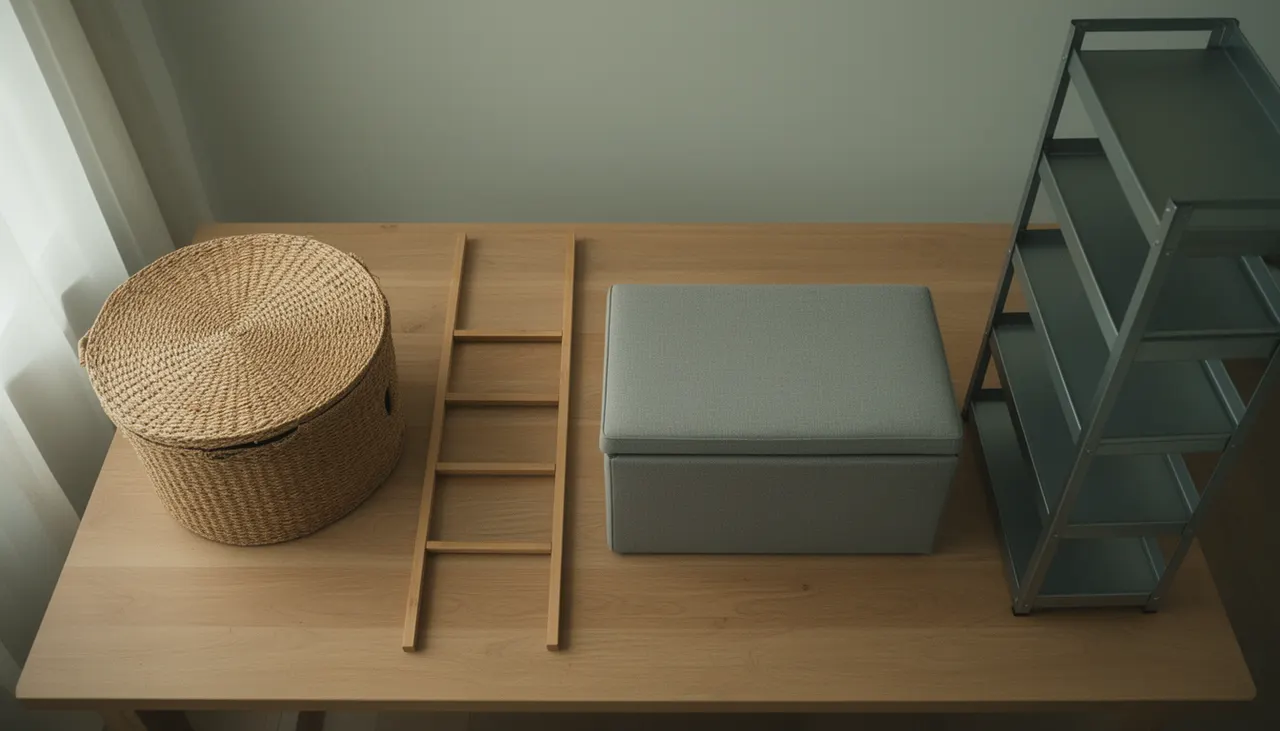 Comparatif solutions rangement Tableau comparatif rangement plaids salon